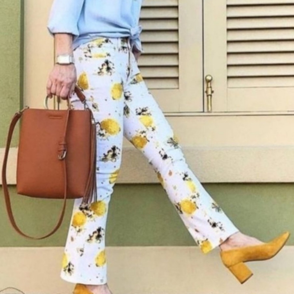 Anthropologie Pilco lemon bootcut jeans